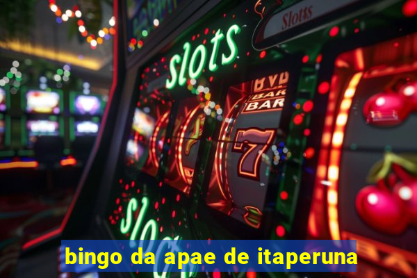 bingo da apae de itaperuna